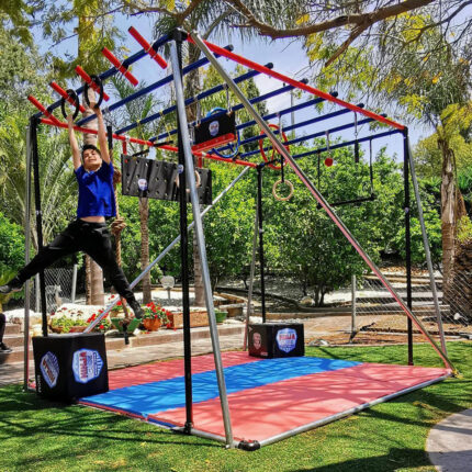⁦מבצע !!!!!! נינג'ה קיוב - מתקן נינג'ה לגינה + 16 מכשולים⁩ – תמונה ⁦4⁩