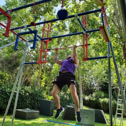 מתקן נינג'ה לגינה