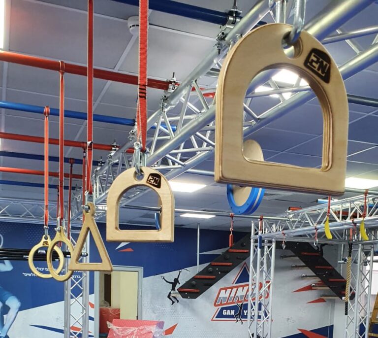 סט מסלול נינג'ה מעץ